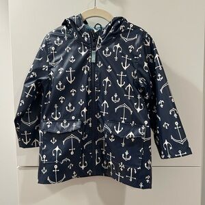 Nautical Navy Kids Raincoat 2T